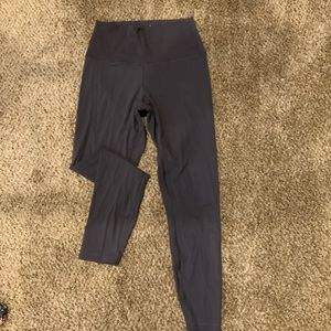 EVERLANE Leggings - Slate Gray Blue